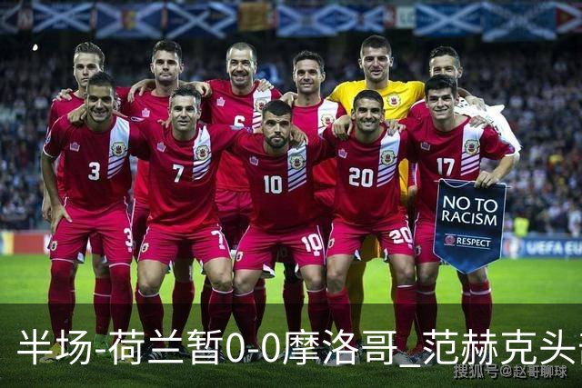 半场-荷兰暂0-0摩洛哥 范赫克头部屡遭重创血染赛场 费布吕亨神扑